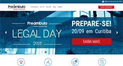 Desktop Screenshot of preambulo.com.br